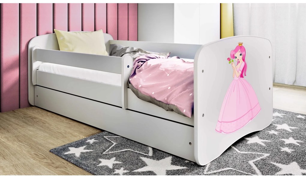 Detská postieľka Babydreams princezná biela