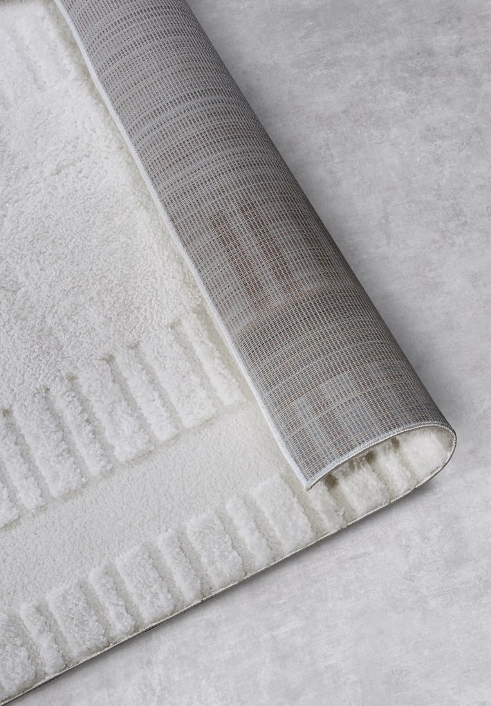 Kusový koberec Gallery 106089 Cream z kolekcie Elle, 80x120, biela, obývacia izba, ELLE Decoration