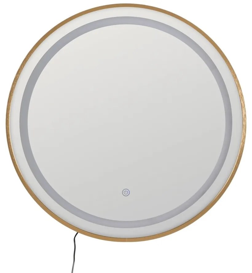 Nástenné zrkadlo s osvetlením 60x60 cm – Ixia