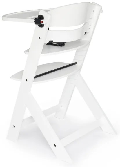KINDERKRAFT - Detská jedálenská stolička ENOCK biela