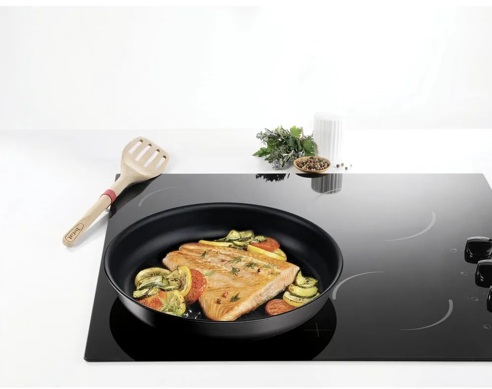 Hliníkové panvice v súprave 2 ks s nepriľnavým povrchom/s odnímateľnou rukoväťou ø 28 cm INGENIO Eco Resis L3979102 – Tefal
