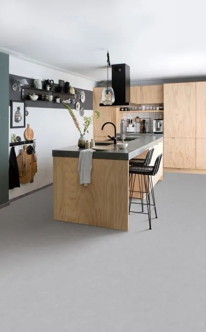 PVC podlaha LOGITEX Ultimate 55 Cosmos T91 betón, sivá