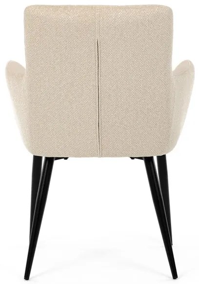 Autronic BONTEC Jedálenská stolička, béžová, látka, DCH-P3146 CRM2 Farba: Béžová