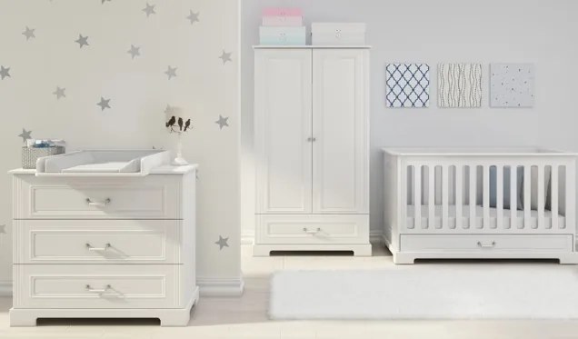 Bellamy Detská izba Ines (baby) - biela