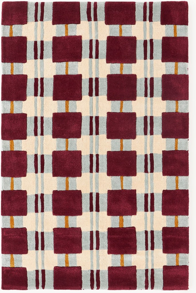 Ručne tuftovaný vlnený koberec Kimi