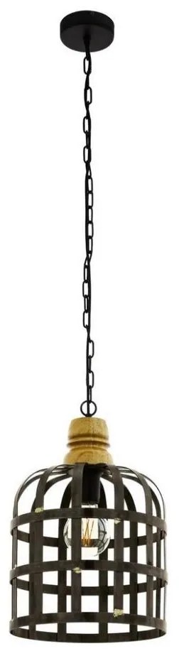 Eglo 49785 - Luster na reťazi OLDCASTLE 1xE27/60W/230V