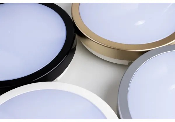 Brilagi - LED Kúpeľňové stropné svietidlo PERA 18W/230V pr. 22 cm IP65 strieborná