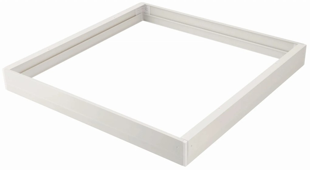 BERGE Prisadený rámček pre LED panely 60x60, plastový, 65mm