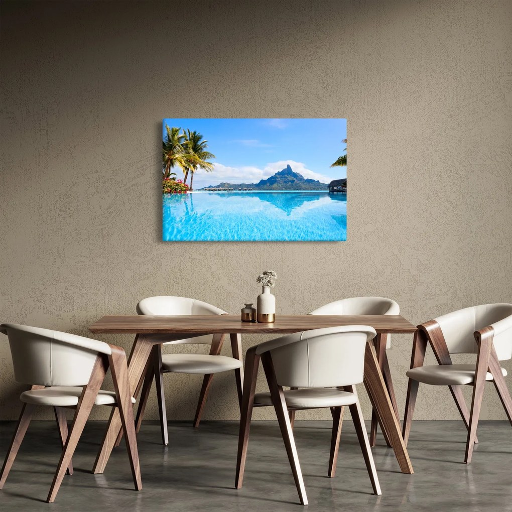 Obraz - Bora-Bora, Francúzska Polynézia (90x60 cm)