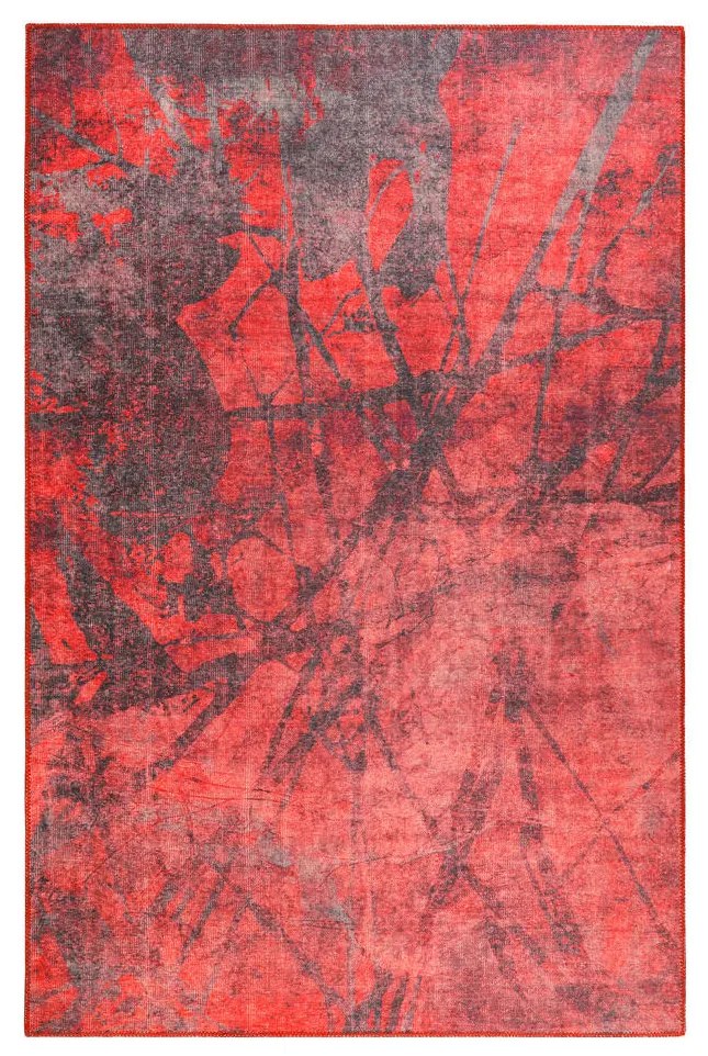 XXXLutz TKANÝ KOBEREC, 160/230 cm, červená, červenohnedá Esprit - Koberce - 007606047464