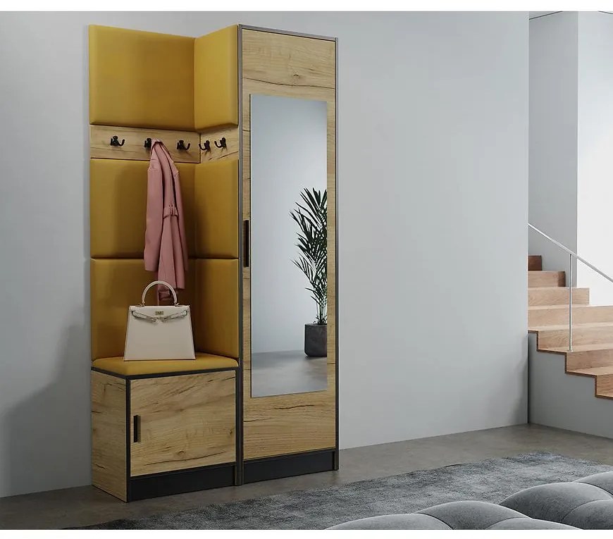 Predsieňový nábytok Roj 11 craft + Kronos 01 medová