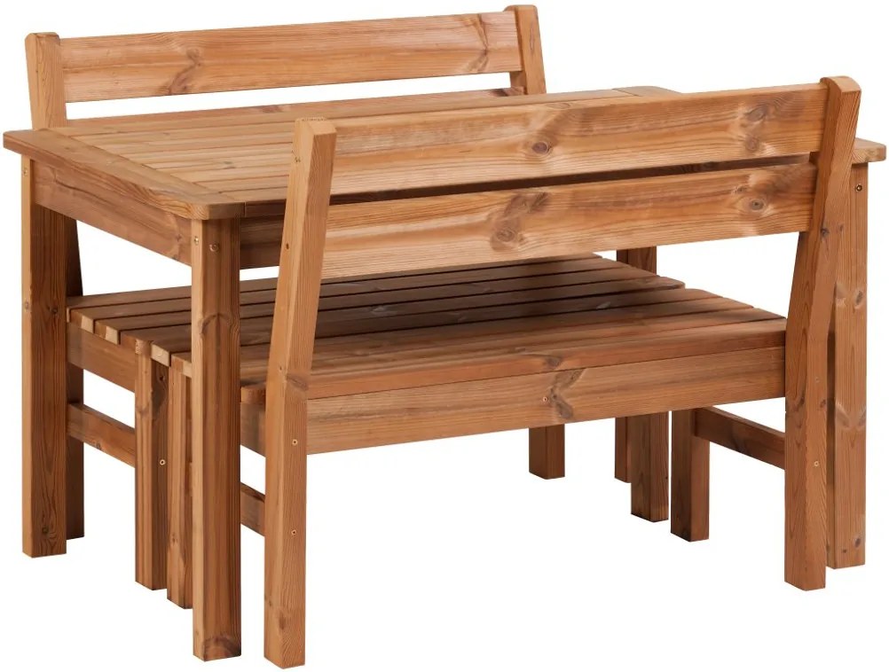 Záhradný drevený set PROWOOD z ThermoWood - SET M4 - Samostatný set