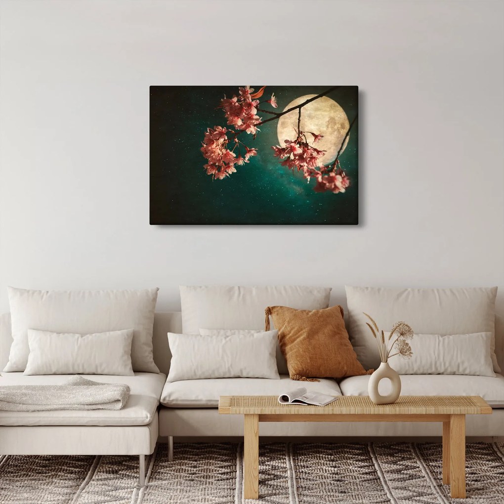Obraz - Sakura v splne (90x60 cm)