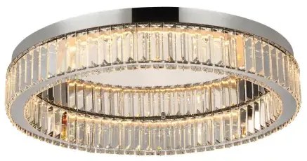 Luxusné stropne svietidlo Spark 60 stmievateľné Chrome