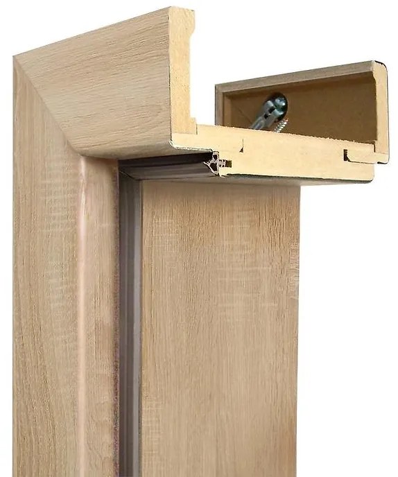 Regulovaná zárubňa 70L 80-99 dub sonoma