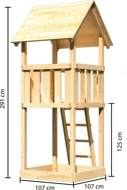 Detská hracia veža Dekorhome