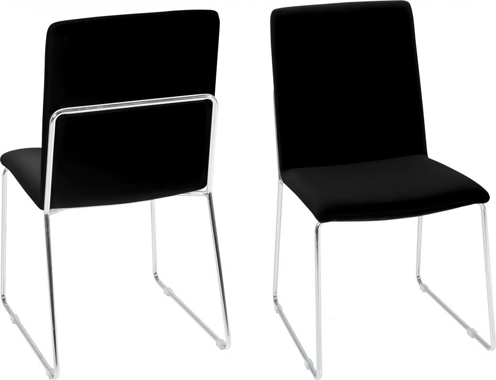Bighome - Jedálenská stolička KITOS, čierna