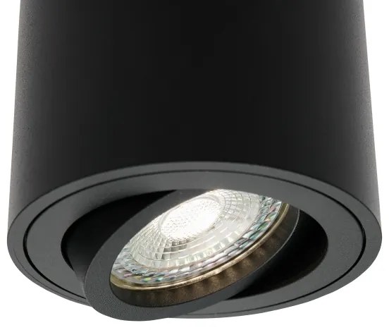 Nordlux - Bodové svietidlo SABONIS 1xGU10/40W/230V čierna