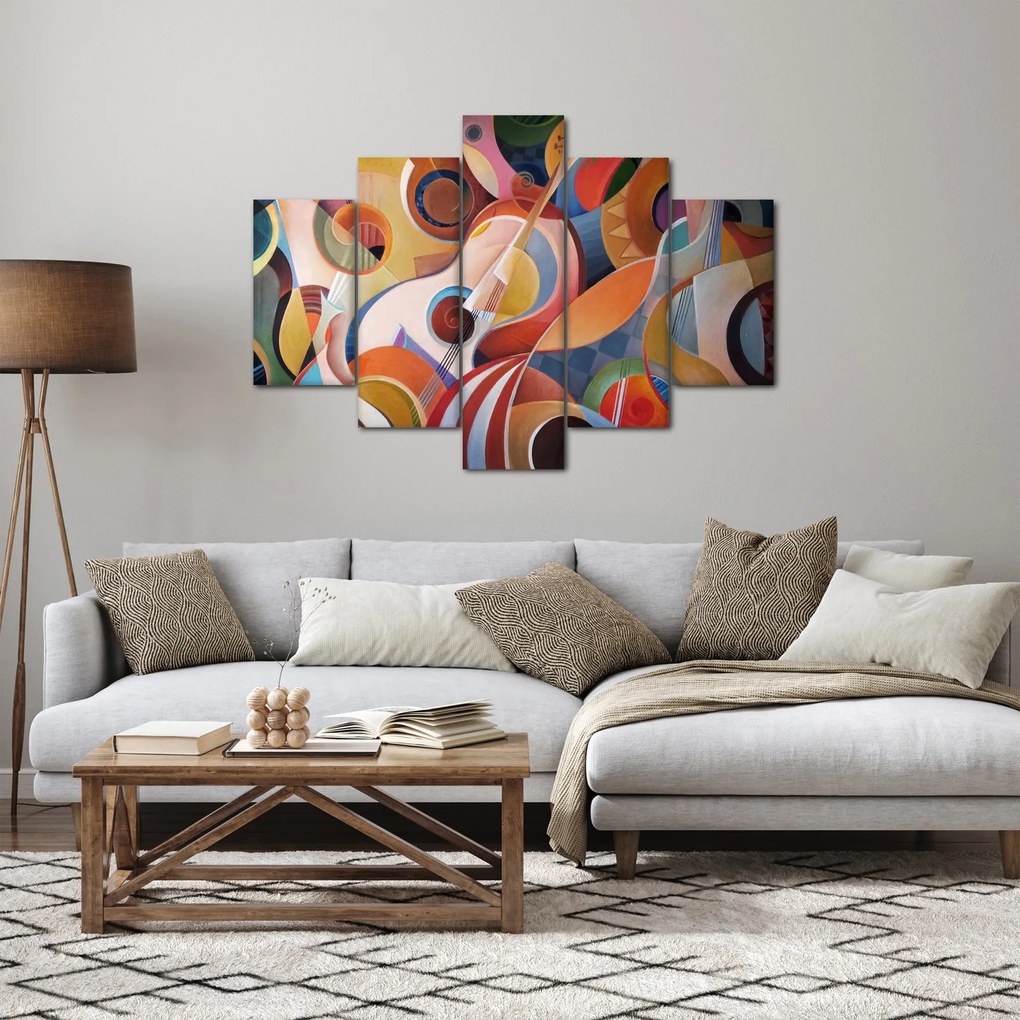 Obraz - Hudobný abstrakt (150x105 cm)
