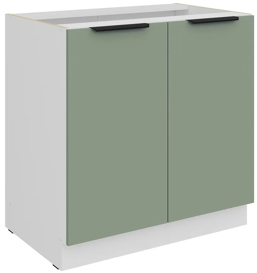 Kuchynská skrinka Aria-Sa/Wh Anti Fingerprint 80d 2f Bb