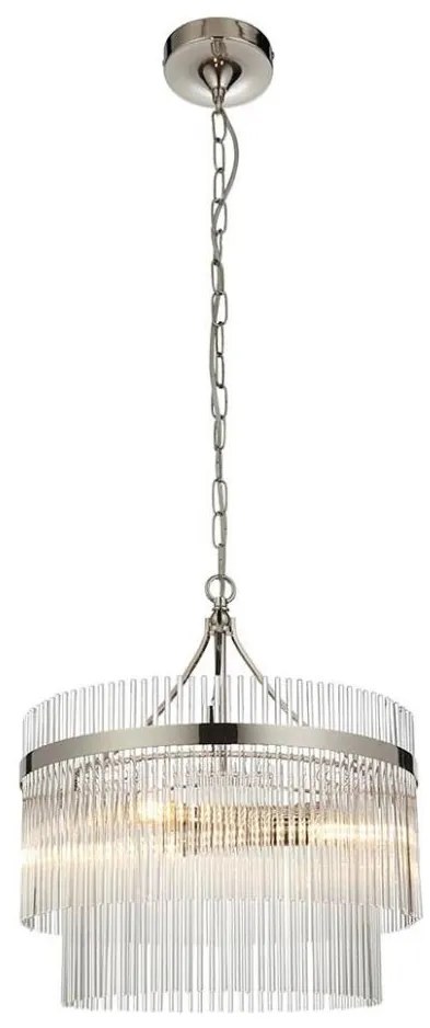 Endon 104113 - Luster na reťazi MARIETTA 3xE14/7W/230V lesklý chróm