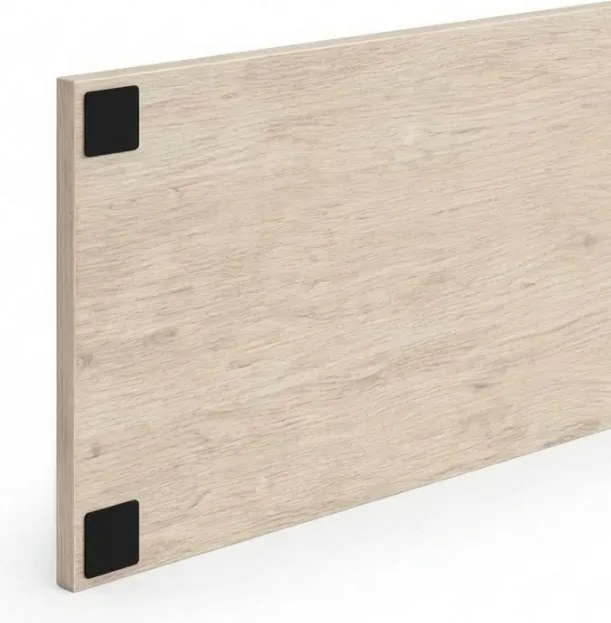 Kancelársky písací stôl s úložným priestorom BLOCK B01, 180 × 160 cm, biela/oranžová