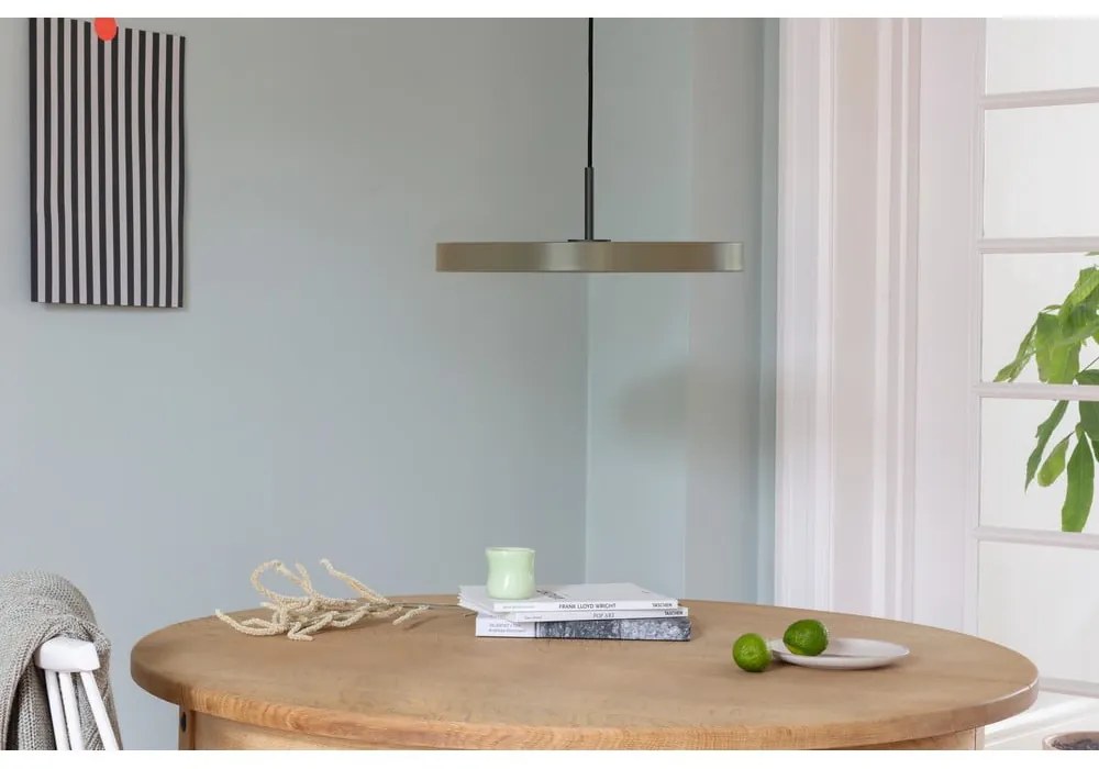 Svetlohnedé LED závesné svietidlo s kovovým tienidlom ø 43 cm Asteria Medium – UMAGE