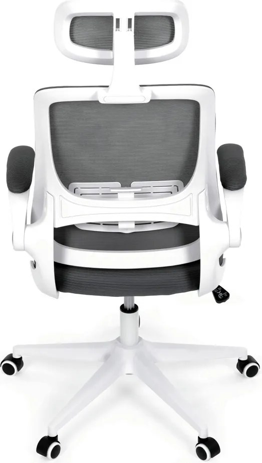 Kancelárska stolička KA-Q843 GREY Farba: Sivá