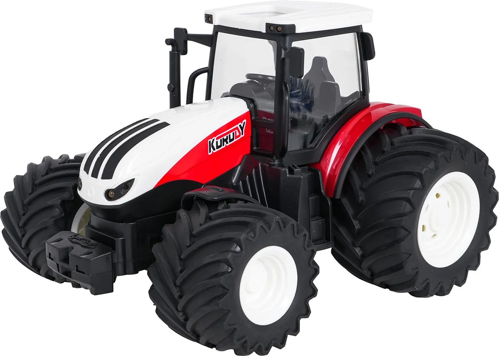 Ramiz Traktor + R/C hrable 1:24 Červená