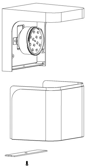 Eglo 96256 - LED Vonkajšie nástenné svietidlo JORBA LED/4,9W/230V IP44