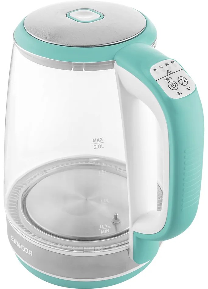 Sencor SWK 2191GR rýchlovarná kanvica s termoreguláciou