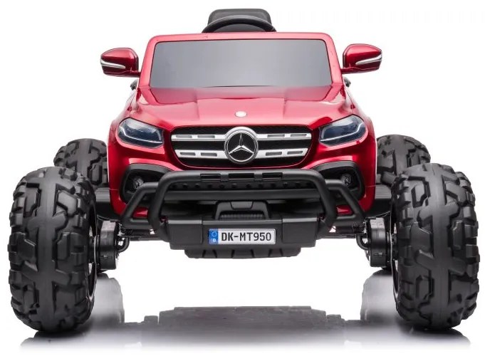 LEAN CARS ELEKTRICKÉ AUTÍČKO MERCEDES  DK-MT950 4x4  LAKOVANÉ - ČERVENÉ MOTOR 4x45W - BATÉRIA - 2x12V7Ah- 2022