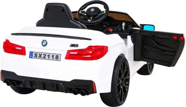 Detské elektrické autíčko BMW M5 DRIFT biele