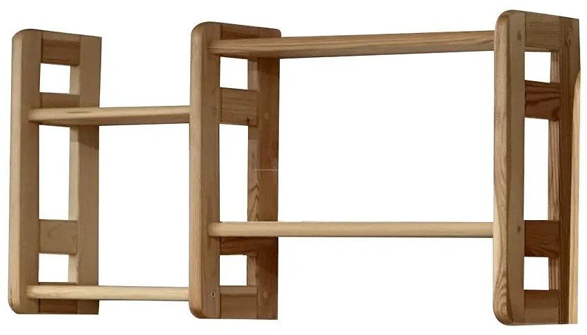 Polička Dvojitá 90