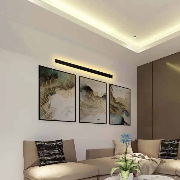 Vonkajšie nástenné LED svietidlo LED/10W/230V 4000K IP65 51 cm antracit