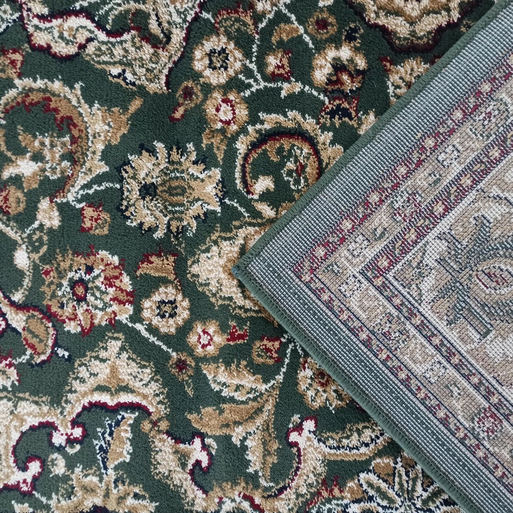DY Zelený koberec s ornamentami Exclusiv 02N Rozmer: 200x300 cm