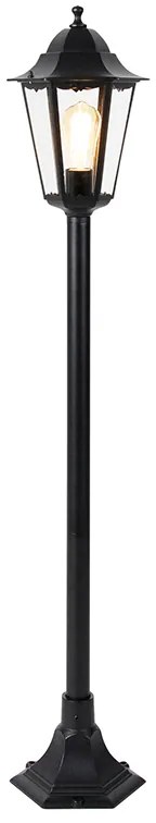 Inteligentná vonkajšia stojaca lampa čierna 125 cm vrátane WiFi ST64 - New Orleans