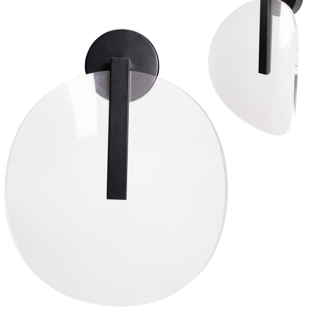 Toolight Toolight, LED nástenné svietidlo 5W APP1313-W, čierna, OSW-00926
