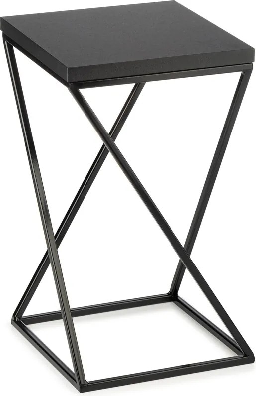 STOJAN NA KVETINÁČ LOFT7 40X24X24 CM ČIERNA