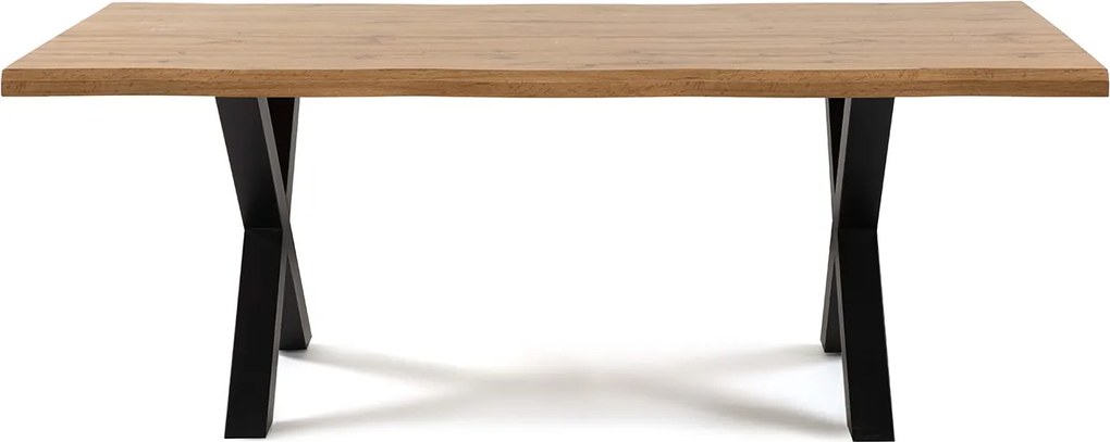 Noela Jedálenský set ROBUL 160 + 6x stolička LOREN hnedá/krémová