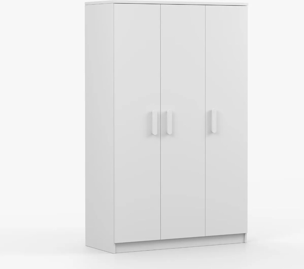 Šatníková skriňa SMYK 120 - biela (viac variant)