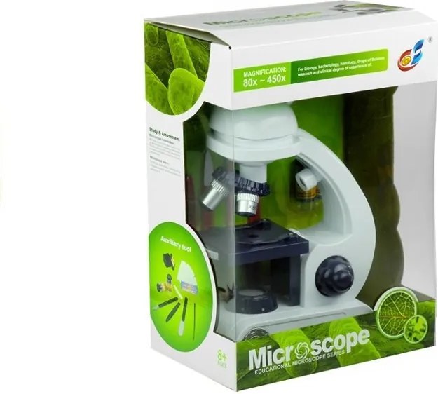 LEAN Toys Príslušenstvo pre detské mikroskopy 80x 200x 450x