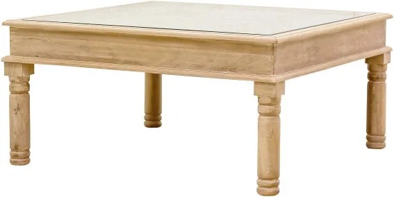 Konferenčný stolík Sita 90x45x90 indický masív mango