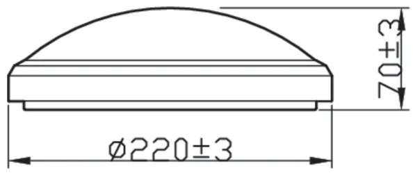 Philips - LED Kúpeľňové stropné svietidlo DORIS LED/6W/230V IP44