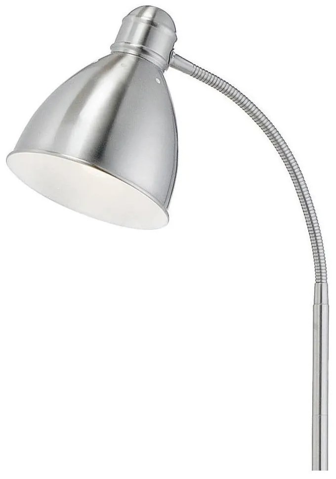 Voľne stojacia lampa v striebornej farbe Markslöjd Nitta