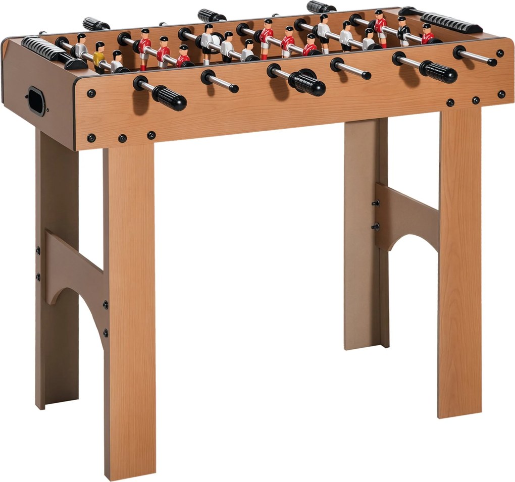 HOMCOM Profesionálny Futbalový Stôl pre Deti a Dospelých s MDF Tyčami 92x46x78cm | Aosom
