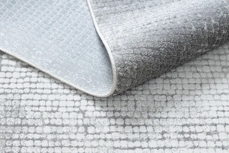 Moderný koberec NOBLE  9730 65 vzor rámu vintage,  krémovo/ sivý