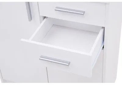 Komoda so skrinkami a zásuvkami OPTI vysoká 111 cm