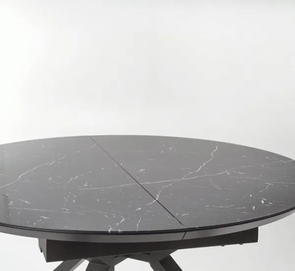 Jedálenský rozkladací stôl Vertigo čierny