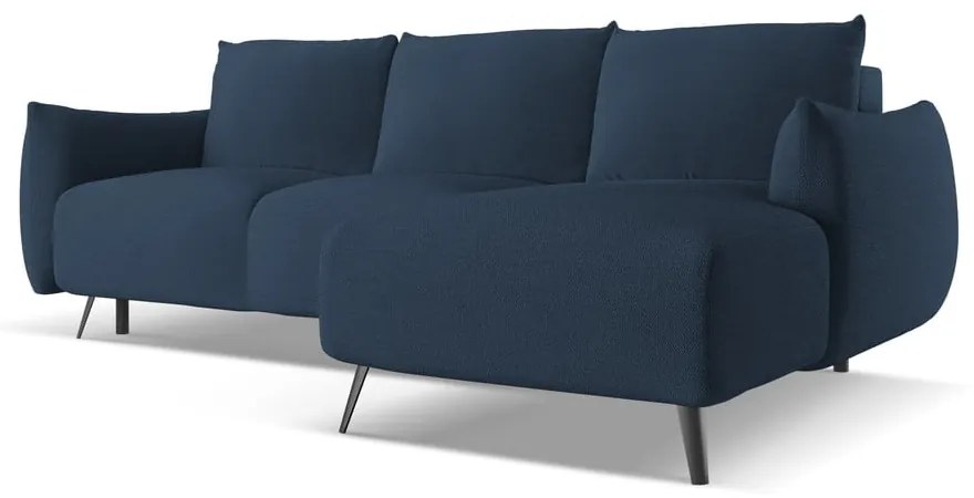 Modrá rohová pohovka (pravý roh) Malie – Makamii